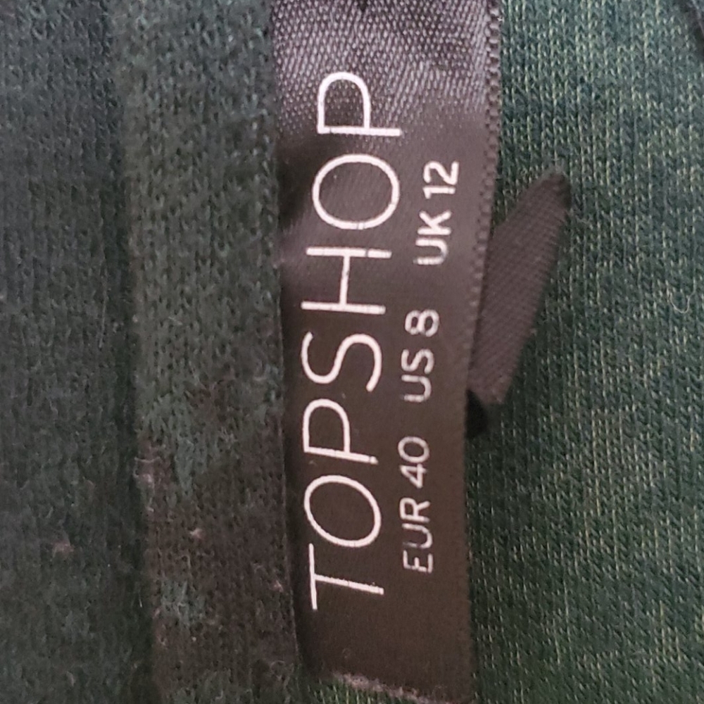 Topshop Emerald Python Dress - Picture 4 of 4